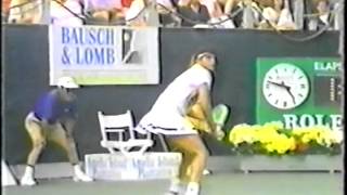 Gabriela Sabatini v Steffi Graf Amelia Island 1992 pt3 [upl. by Koerlin456]