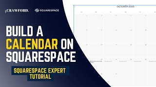 Build a Calendar on Squarespace [upl. by Asoral]