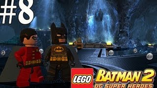 Lego Batman 2  Walkthrough Part 8 Unwelcome Guests [upl. by Bobbee]