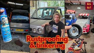 Perodua Rustproofing 2CV indicator fix HubNut Tinkering [upl. by Eliath]