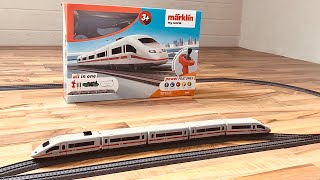 Märklin MyWorld ICE3 Startpackung 29330  Kinder Eisenbahn Test amp Unboxing [upl. by Morgun]