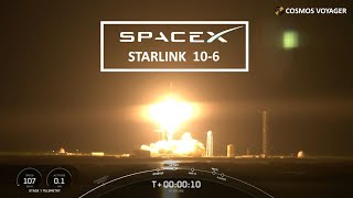 🚀 Lanzamiento de la misión EspaceX Starlink 106 [upl. by Tonl877]