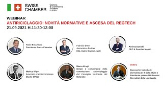 Antiriciclaggio novità normative e ascesa del regtech [upl. by Ania960]