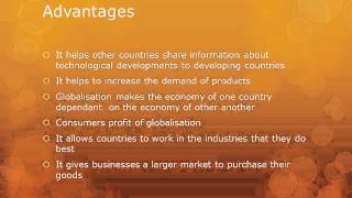 The Advantages and Disadvantages of Globalization [upl. by Nalac]