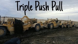 657 Scrapers Triple Push Pulling [upl. by Wallford]