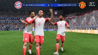 FC24 l Bayern Munchen vs Manchester United rexusgaming [upl. by Linn31]