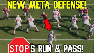 THIS DEFENSE IS BROKEN Best Blitz amp Base Defense in College Football 25 Gameplay Tips amp Tricks [upl. by Aljan]