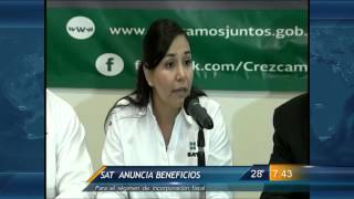 Las Noticias  SAT anuncia beneficios [upl. by Ahsot]