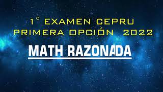 1° EXAMEN CEPRU P OPCIÓN 2022 [upl. by Erbua]