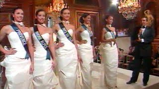 Miss France 2000  Défilé des 5 en Robe de Soirée [upl. by Weyermann]