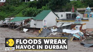 The devastating impact of climate change Massive floods wreak havoc in Durban  Climate Tracker [upl. by Chadburn]