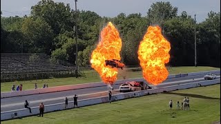 2021 Mopar Nats General Lee jump [upl. by Nnairac]