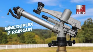 2quot Raingun 120 ft throw  Rain gun irrigation system [upl. by Breech]