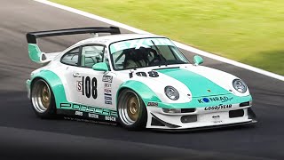 Porsche 993 GT2 amp 993 GT2 Evo in action Warm Ups Accelerations Turbo Flat6 Sounds [upl. by Edsel]