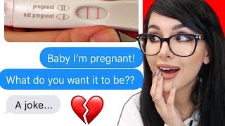 FUNNIEST PREGNANCY TEXTS FAILS [upl. by Inahc]