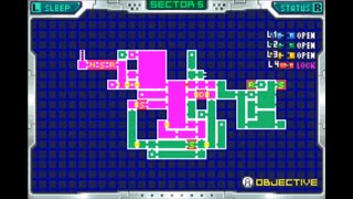 Sector 5 Hunting the Nightmare  Metroid Fusion GBA — GameClips Library [upl. by Anaehr]