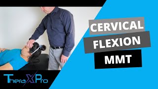 Manual Muscle Test  Cervical Flexion [upl. by Sorrows812]