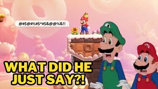 Nintendo gets BIG MAD about Marios cursing flowers [upl. by Atnima]