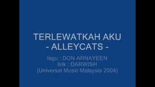 Alleycats  Terlewatkah Aku with lyrics [upl. by Epolenep]