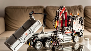 LEGO TECHNIC Mercedes Arocs Full RC [upl. by Uolymme444]