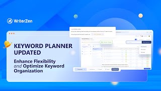 Keyword Planner Updated Enhance Flexibility and Optimize Keyword Organization [upl. by Dhaf544]