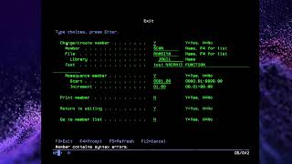 IBM AS400  iSeries  Scan Built in function in RPGLE [upl. by Moynahan841]