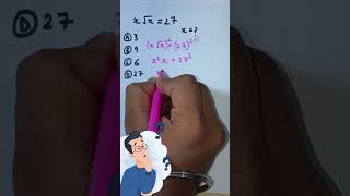 Find x mathematics maths shorts [upl. by Aniraad]