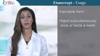 Etanercept Medication Overview [upl. by Arnulfo]