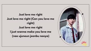 Love Me RightEXO Easy Lyrics [upl. by Cheng]