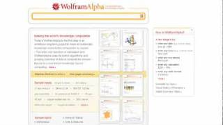 Part 1 A Quick Intro to WolframAlpha by Stephen Wolfram low res [upl. by Garrard210]