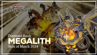 Megalith Stun Maret 2024  Master Duel [upl. by Furie]