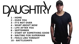 CHRIS DAUGHTRY  10 SONGS [upl. by Annitsirhc]