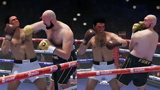 Rocky Marciano vs Tyson Fury  Undisputed Boxing Game Online Ranked Fight [upl. by Beverle571]