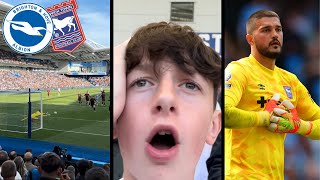 IPSWICH DEFEND WELL as Brighton Struggle to Score  Brighton 00 Ipswich  Match Day Vlog [upl. by Marchal919]