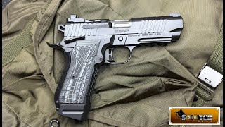 Kimber KDS9C Rail Double Stacked 1911 Review [upl. by Annekim]