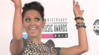 Rocsi Diaz Red Carpet Fashion  AMA 2012 [upl. by Sumetra]