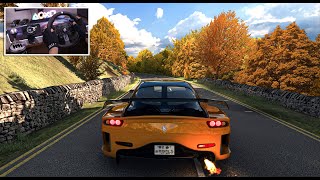 Mazda RX7 VeilSide Fortune  Assetto Corsa  Logitech g923 gameplay [upl. by Komara]