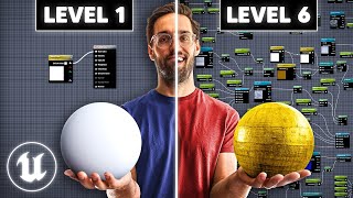 Unreal Engine Materials in 6 Levels of Complexity [upl. by Klemens]