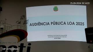 Audiência Pública Avaliação das Metas Fiscais 2° Quadrimestre de 2024 [upl. by Dougherty]