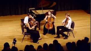 Ariel Quartet  Haydn Quartet in Eflat major Op 33 No 2 quotJokequot [upl. by Ahsinat]