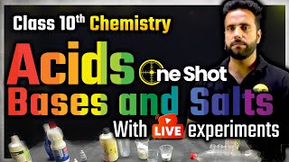 Acid Bases and Salts One Shot Science  Class 10 Chemistry NCERT  CBSE 202324  By Ashu Sir [upl. by Olsen]