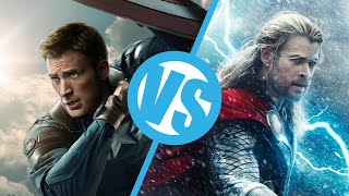 Captain America The Winter Soldier VS Thor The Dark World Movie Feuds ep77 [upl. by Diskson]