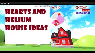 Hearts and helium house  Ideas  Part 2  MeepCity ROBLOX [upl. by Yaron]