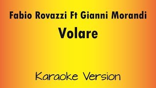 Fabio Rovazzi Ft Gianni Morandi  Volare Karaoke versione acustica [upl. by Novanod]