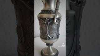 Original Rare Pewter ​Spitzweg WMF Zinn 95 Germany Jug Pitcheretsyseller vintage antiqueonline [upl. by Nagle]