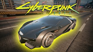 🏎️ Caliburn Max Speed Traveling through Night City in Cyberpunk 2077 • 2K • RTX 4090 [upl. by Moreville]