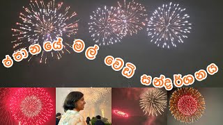 ජපානයේ මල් වෙඩි සන්දර්ශනය💥💥HANABI Festival 🎇Fireworks 🎆life in Japan 🇯🇵🇱🇰 [upl. by Siari533]