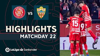 Resumen de Girona FC vs UD Almería 62 [upl. by Aldric]