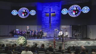 NC law enforcement leaders honor fallen officers [upl. by Annayk]