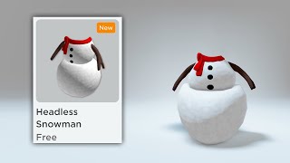 HURRY GET THIS CHRISTMAS HEADLESS NOW 😲 [upl. by Dal959]